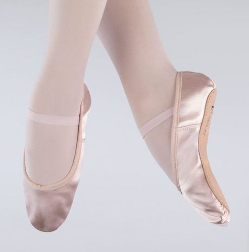 Satin Full Sole Ballet Shoes