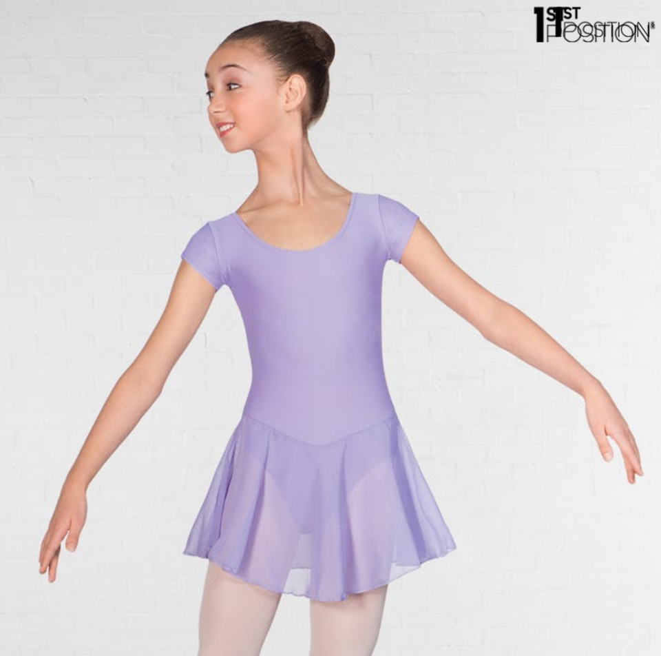 Pre-order Adult ballet leotard lilac- TM-138 main image 1