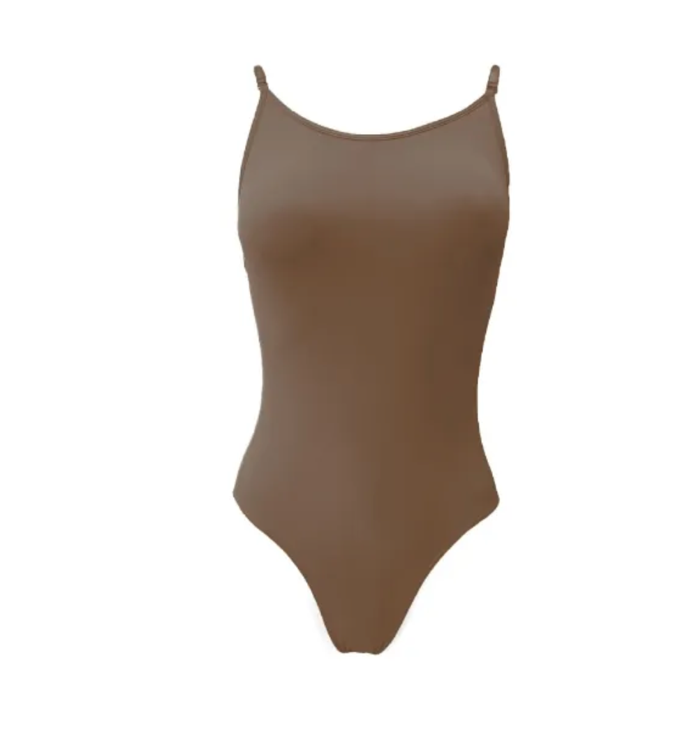 Brown leotard online