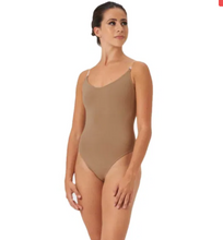 BLOCH Estrella Adjustable Strap Bodysuit - Nude and Tan Shades