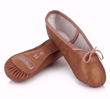 Freed Aspire Leather Ballet Shoes - Skin Toned