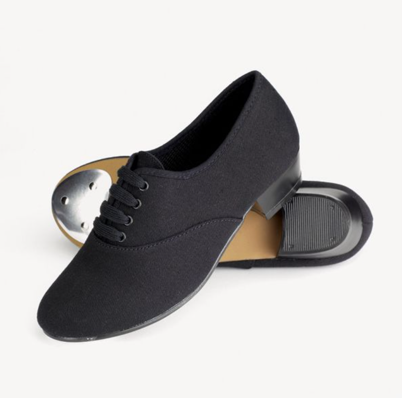 First Position Boys Canvas Low Heel Oxford Tap Shoes – Dressed For