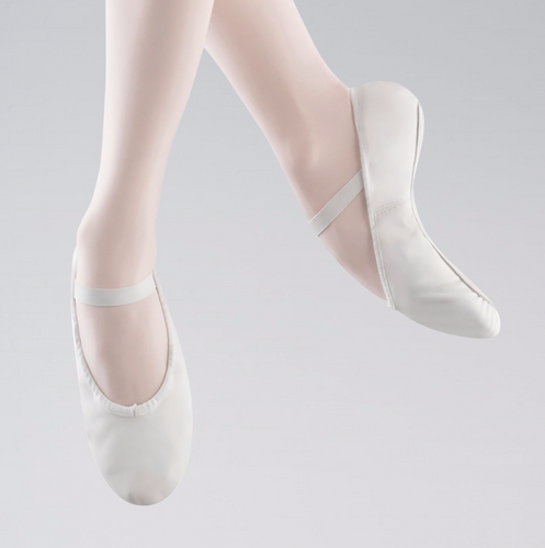 Arise Full Sole Ballet Shoe - White