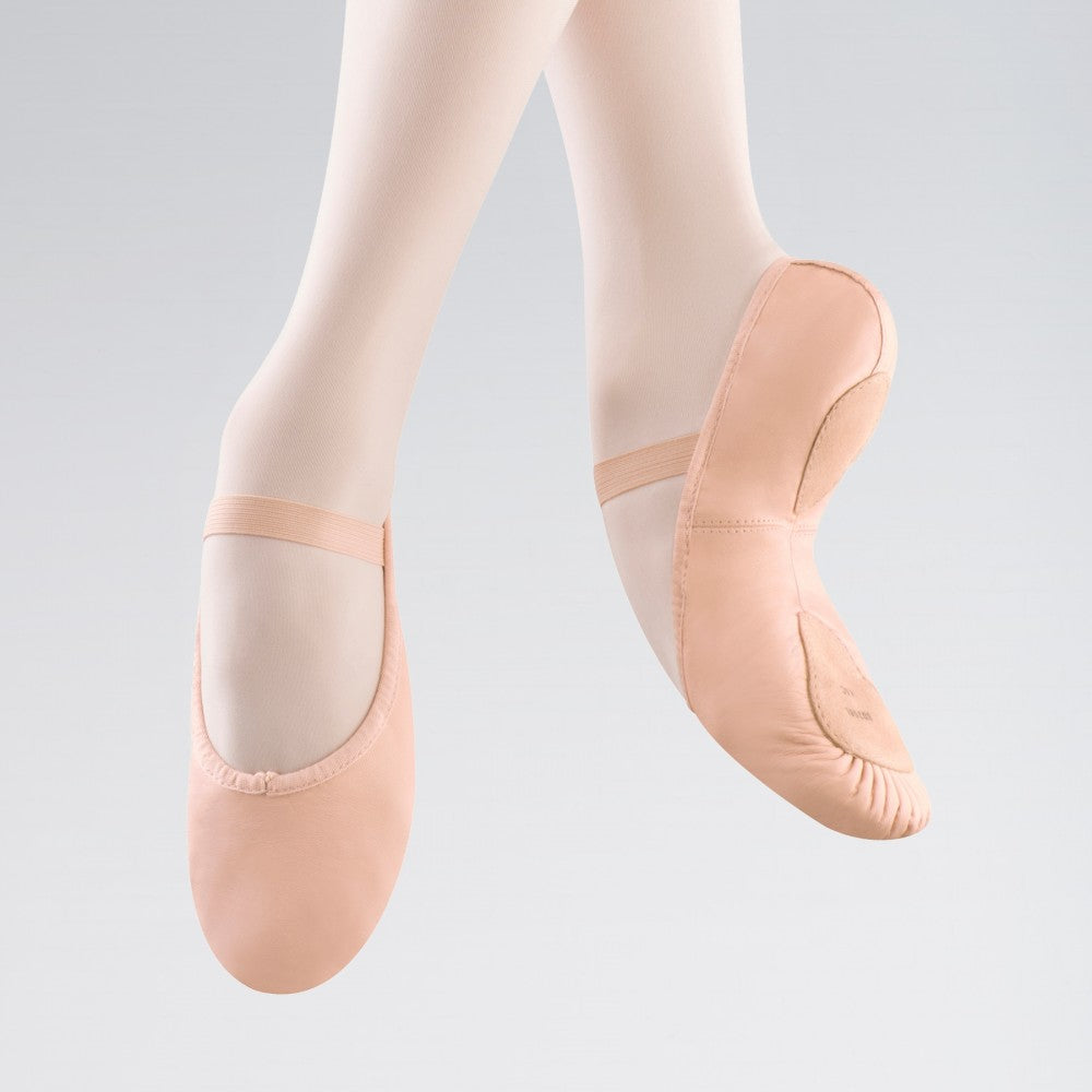 Leather Split Sole Ballet Shoes